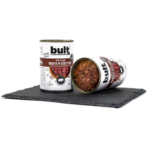 Bult BULT Puszka bogata w dziczyznę 800g Bult BULT Puszka bogata w dziczyznę 800g