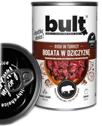 Bult BULT Puszka bogata w dziczyznę 800g Bult BULT Puszka bogata w dziczyznę 800g