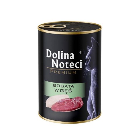 DOLINA NOTECI DNP dla kota bogata w gęś 400g DOLINA NOTECI DNP dla kota bogata w gęś 400g