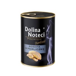 DOLINA NOTECI DNP sterilised dla kota bogata w perliczkę 400g