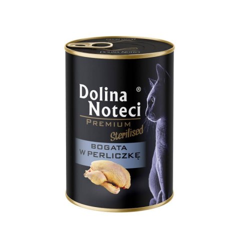 DOLINA NOTECI DNP sterilised dla kota bogata w perliczkę 400g DOLINA NOTECI DNP sterilised dla kota bogata w perliczkę 400g