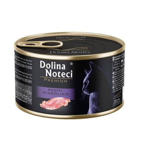 DOLINA NOTECI DOLINA NOTECI BOGATA W królika karma dla kota 185g