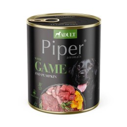 DOLINA NOTECI DOLINA NOTECI Piper Animals z dziczyzną - mokra karma dla psa - 800g