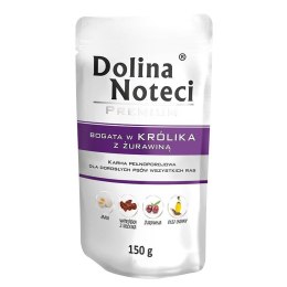 DOLINA NOTECI DOLINA NOTECI Premium bogata w królika z żurawiną - mokra karma dla psa - 150g