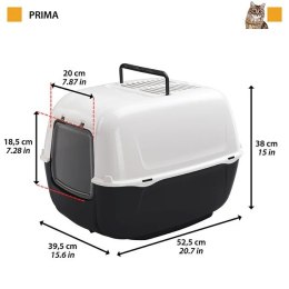 FERPLAST FERPLAST HOME PRIMA BLACK Kuweta - 39,5x52,5x38
