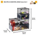 FERPLAST FERPLAST Multipla Hamster Large 107,5x37,5x H 42cm