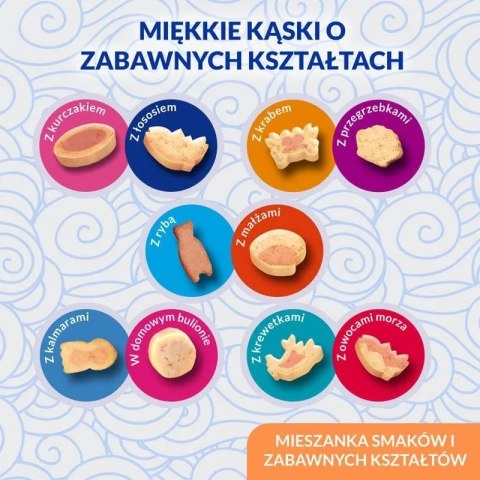 INABA Przysmak JUICY BITES Przegrzebek i krab kot 3x11,3g INABA Przysmak JUICY BITES Przegrzebek i krab kot 3x11,3g