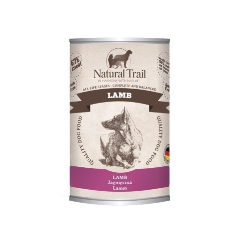 Natural Trail NATURAL TRAIL Jagnięcina karma dla psa 400g