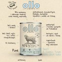 OLLO Ollo Puppy Umami Woł. żwacze z Kaczą Wątrobą 850g