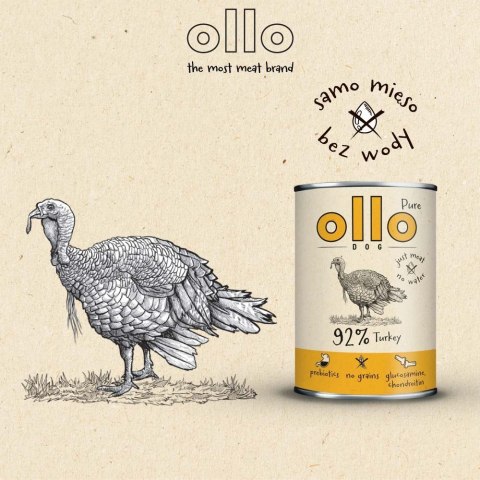 OLLO Ollo Pure Indyk 850g OLLO Ollo Pure Indyk 850g