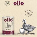 OLLO Ollo Pure Kaczka z Jabłkiem 400g