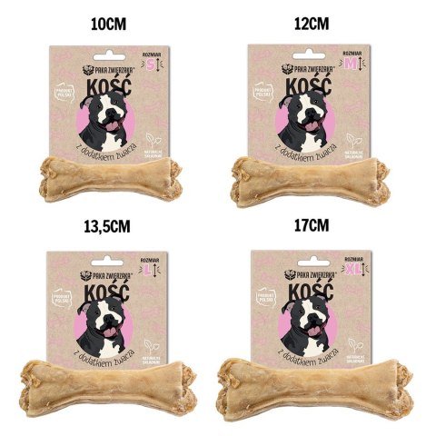PAKA ZWIERZAKA Paka Zwierzaka Kość z dodatkiem żwacza L-13,5 cm 70g PAKA ZWIERZAKA Paka Zwierzaka Kość z dodatkiem żwacza L-13,5 cm 70g