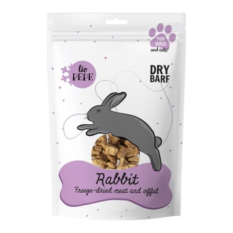 PAKA ZWIERZAKA Paka Zwierzaka Lio Pepe Przysmak Rabbit (królicza wątróbka) XL 180g PAKA ZWIERZAKA Paka Zwierzaka Lio Pepe Przysmak Rabbit (królicza wątróbka) XL 180g