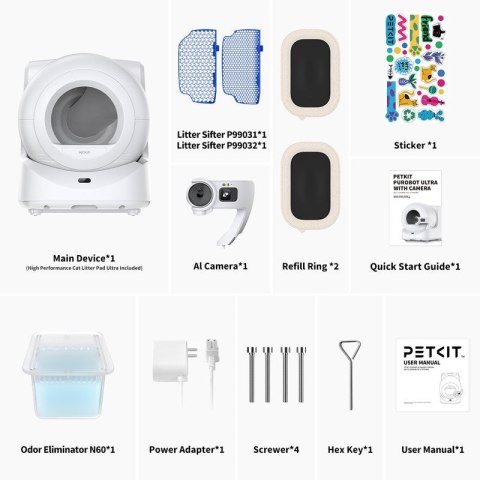 PETKIT Kuweta Petkit Purobot Ultra PETKIT Kuweta Petkit Purobot Ultra