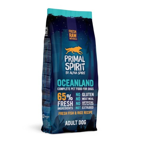 PRIMAL SPIRIT PRIMAL SPIRIT Sucha MIĘKKA karma OCEANLAND - ryba dla psów z alergią -12 kg PRIMAL SPIRIT PRIMAL SPIRIT Sucha MIĘKKA karma OCEANLAND - ryba dla psów z alergią -12 kg