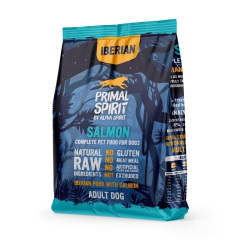 PRIMAL SPIRIT Primal Spirit Iberian łosoś sucha karma pies 1kg PRIMAL SPIRIT Primal Spirit Iberian łosoś sucha karma pies 1kg