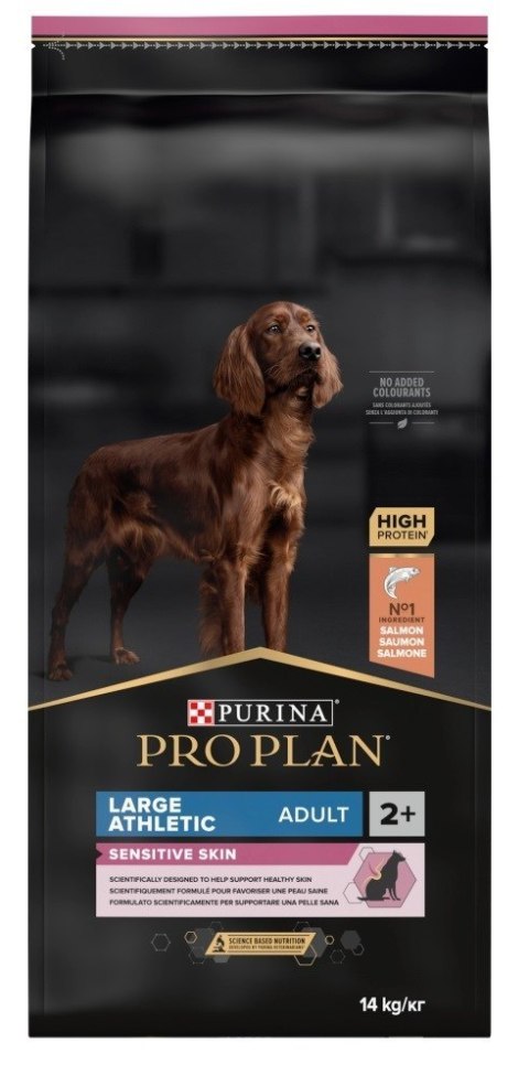 PURINA NESTLE Purina Pro Plan Adult Large Athletic Sensitive Skin - sucha karma dla psa - 14 kg PURINA NESTLE Purina Pro Plan Adult Large Athletic Sensitive Skin - sucha karma dla psa - 14 kg