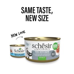 Agras Pet Foods SCHESIR OCEANIC AD Tuńczykiem z kalmarami 70g
