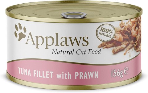 Applaws APPLAWS Natural Cat Food Tuńczyk z krewetkami - mokra karma dla kota - 156g Applaws APPLAWS Natural Cat Food Tuńczyk z krewetkami - mokra karma dla kota - 156g