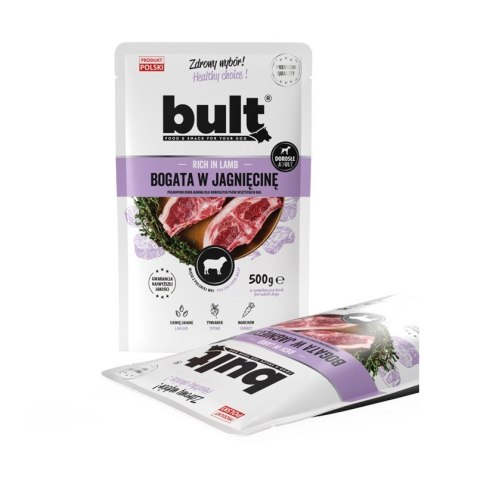 Bult BULT Saszetka mielonka bogata w jagnięcinę dla psa 100g Bult BULT Saszetka mielonka bogata w jagnięcinę dla psa 100g