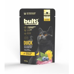 Bult BULTI Superfoods mielona kaczka z borówką i mniszkiem lekarskim 100g