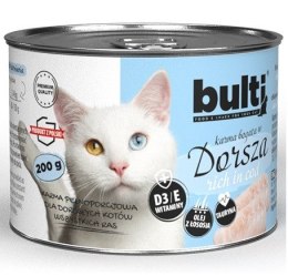 Bult BULTI mielonka bogata w dorsza dla kota 200g