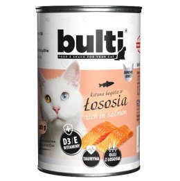 Bult BULTI mielonka bogata w łososia dla kota 400g