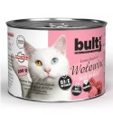 Bult BULTI mielonka bogata w wołowinę dla kota 200g