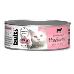 Bult BULTI mielonka bogata w wołowinę dla kota 85g