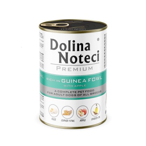 DOLINA NOTECI Dolina Noteci Premium perliczka z jabłkiem 400g DOLINA NOTECI Dolina Noteci Premium perliczka z jabłkiem 400g