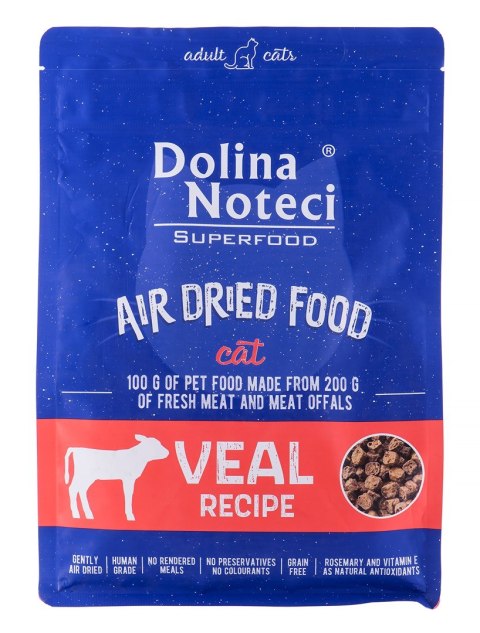 DOLINA NOTECI Dolina Noteci Superfood Cielęcina 1KG dla kota DOLINA NOTECI Dolina Noteci Superfood Cielęcina 1KG dla kota