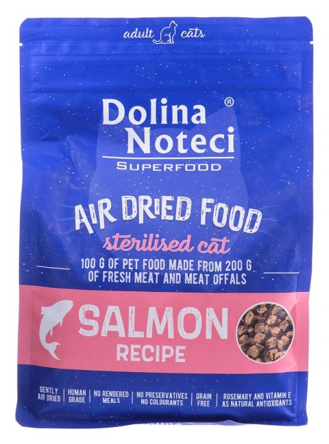 DOLINA NOTECI Dolina Noteci Superfood Sterylised Łosoś 1KG dla kota DOLINA NOTECI Dolina Noteci Superfood Sterylised Łosoś 1KG dla kota
