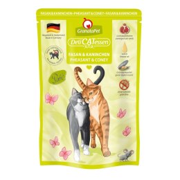 Fox4Pets GranataPet DeliCatessen bażant i królik karma mokra dla kota 85g