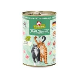 Fox4Pets GranataPet DeliCatessen dziczyzna mokra karma dla kota 400g