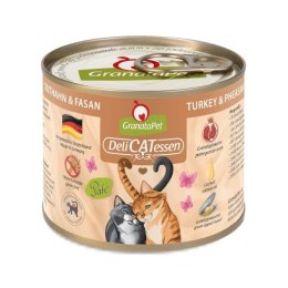Fox4Pets GranataPet DeliCatessen indyk i bażant karma mokra dla kota 200g