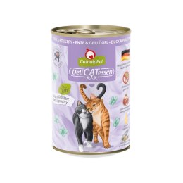 Fox4Pets GranataPet DeliCatessen kaczka i drób mokra karma dla kota 400g