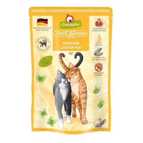 Fox4Pets GranataPet DeliCatessen kurczak karma mokra dla kota 85g Fox4Pets GranataPet DeliCatessen kurczak karma mokra dla kota 85g