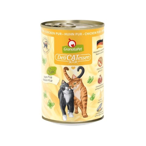 Fox4Pets GranataPet DeliCatessen kurczak mokra karma dla kota 400g Fox4Pets GranataPet DeliCatessen kurczak mokra karma dla kota 400g