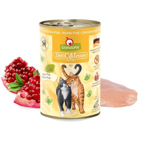 Fox4Pets GranataPet DeliCatessen kurczak mokra karma dla kota 400g Fox4Pets GranataPet DeliCatessen kurczak mokra karma dla kota 400g