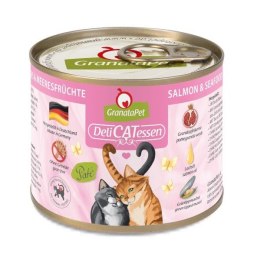 Fox4Pets GranataPet DeliCatessen łosoś i owoce morza karma mokra dla kota 200g