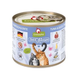 Fox4Pets GranataPet DeliCatessen tuńczyk i kaczka karma mokra dla kota 200g