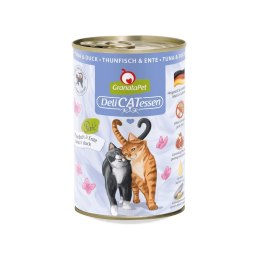 Fox4Pets GranataPet DeliCatessen tuńczyk i kaczka mokra karma dla kota 400g