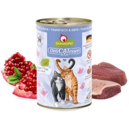 Fox4Pets GranataPet DeliCatessen tuńczyk i kaczka mokra karma dla kota 400g