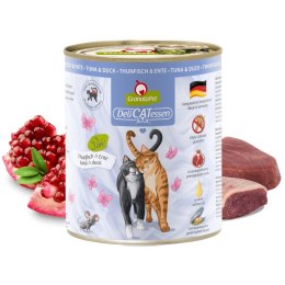Fox4Pets GranataPet DeliCatessen tuńczyk i kaczka mokra karma dla kota 800g