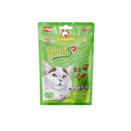 Fox4Pets GranataPet FeiniSnack drób i kocia trawa przysmak dla kota 50g