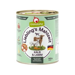 Fox4Pets GranataPet Liebling´s Mahlzeit cielęcina i jagnięcina mokra karma dla psa 800g