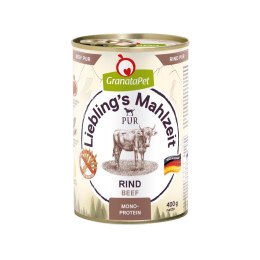 Fox4Pets GranataPet Liebling´s Mahlzeit wołowina mokra karma dla psa 400g