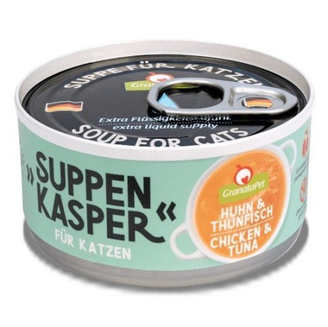 Fox4Pets GranataPet Suppenkasper kurczak i tuńczyk zupa dla kota 70g Fox4Pets GranataPet Suppenkasper kurczak i tuńczyk zupa dla kota 70g