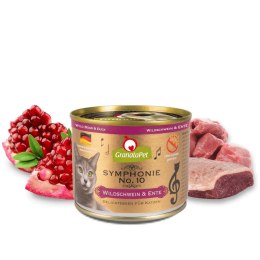 Fox4Pets GranataPet Symphonie No.10 dziczyzna i kaczka mokra karma dla kota 200g