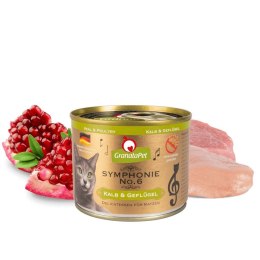 Fox4Pets GranataPet Symphonie No.6 cielęcina i drób mokra karma dla kota 200g